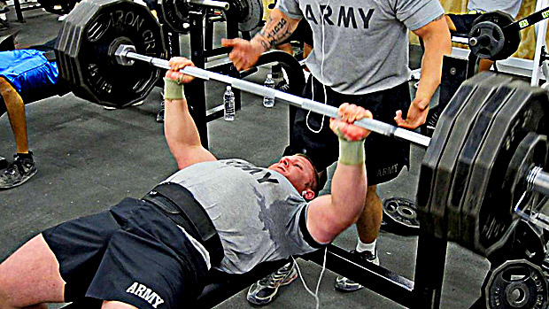 Army Bench Press