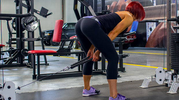 glute exercises with machine