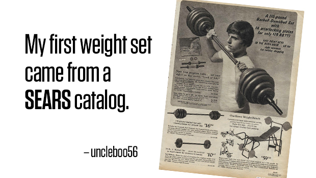 Sears Weight Set